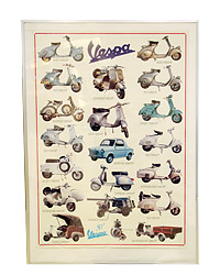 vespa ヒストリカルポスター